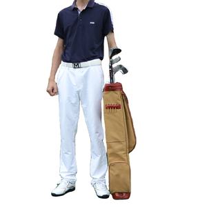 Golf Club Bag Carrier Pencil Style Canvas & Leather Khaki Wax Funda acolchada de lana impermeable 2017 - Product Image 1