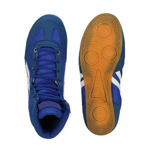 Chaussures de boxe performantes, légères, durables, design haute adhérence, idéales pour l'entraînement de boxe et les mouvements en ring. - Product Image 1