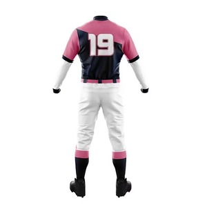 Maillot de baseball respirant et à séchage rapide de haute qualité 2026 pour adulte, maillot de compétition à manches courtes avec numéros d'équipe, 100 % polyester - Product Image 5