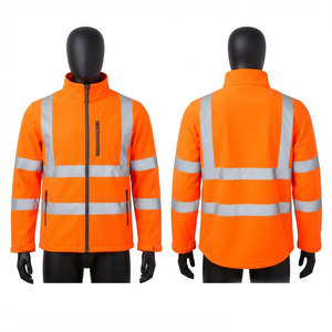 Premium 220g <b>Canvas</b> Softshell Hooded <b>Work</b> <b>Jacket</b> Black with Custom Logo Front Waterproof & Windproof 100% Cotton Workwear - Product Image 1