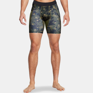 Shorts de compression pour hommes, dernière conception, haute qualité, respirants, séchage rapide, couleur unie, taille élastique personnalisable, vente chaude, prix raisonnable - Product Image 2