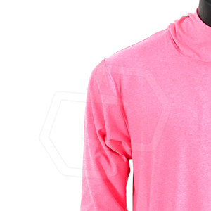 <b>Men's</b> <b>Pink</b> Quarter Zip Long Sleeve <b>Sweatshirt</b> Regular Fit Sporty Knitted Quick Dry Spring Wear Premium Quality Made in Pakistan - Product Image 3