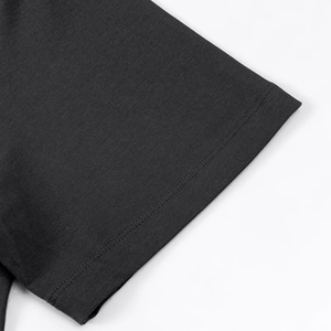 Camiseta de Manga Corta para Hombre, Color Verde Oscuro, Corte Regular, 100% Algodón Jersey, Cuello Redondo, Color Sólido, Estilo Casual - Product Image 5