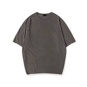 เสื้อยืดผู้ชายสไตล์วินเทจ ย้อมสีแบบพิเศษ ผ้าฝ้าย 100% ทรงโอเวอร์ไซส์ ไหล่ตก สไตล์จีน ปรับแต่งได้ - Product Image 3