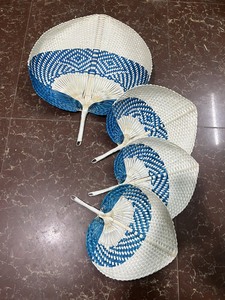 Abanico de Mano de Hoja de Palma, Artesanía Ecológica - Product Image 5