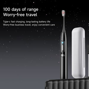 <span class=keywords><strong>Precio</strong></span> de fábrica, cepillo de dientes eléctrico ultrasónico inteligente multifunción, herramienta de higiene <span class=keywords><strong>bucal</strong></span> para viajes, uso doméstico, alerta de carga - Product Image 3