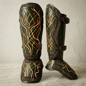 Protège-tibias en cuir de qualité supérieure pour adultes, équipement d'entraînement MMA, protection du cou-de-pied pour la boxe et le combat, vente en gros - Product Image 5