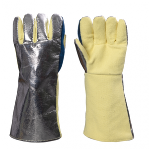 Guantes de Seguridad Resistentes al Calor STALWART IMPEX, 8 oz de Grosor, 14 Pulgadas de Largo, Resistentes al Fuego, para Bomberos - Product Image 1