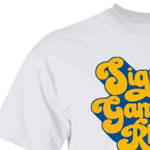เสื้อยืดพิมพ์ลาย Sigma Gamma Rho สีขาว ลายกรีกแบบกำหนดเอง เสื้อยืดกราฟิกพรีเมียม เสื้อผ้าลำลองคุณภาพสูง เสื้อขายส่ง - Product Image 4