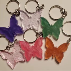 <b>Custom</b> Resin Zinc Alloy Fashion Handmade Lightweight Waterproof Offset Printing Premium <b>Keychain</b> Promotional Gift Tradebyd - Product Image 1