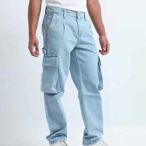 Custom Men <b>Denim</b> Pants Premium Cotton <b>Denim</b> Jeans Casual Fashion Apparel Manufacturer - Product Image 3