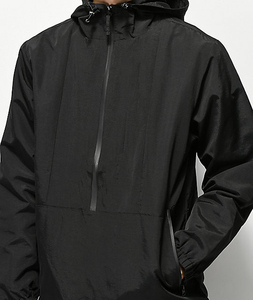 Veste de sport unisexe légère coupe-vent à col montant, séchage rapide, pour homme et femme, idéale pour la course, la randonnée et les activités de plein air, avec capuche et fermeture éclair, grandes tailles - Product Image 6
