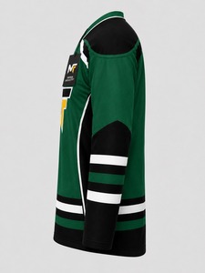Nouvelle Arrivée Maillot de Hockey sur Glace Personnalisé OEM pour Hommes, Femmes et Jeunes – Respirant, Nom et Numéros Brodés Authentiques – Créez Votre Propre Design - Product Image 3