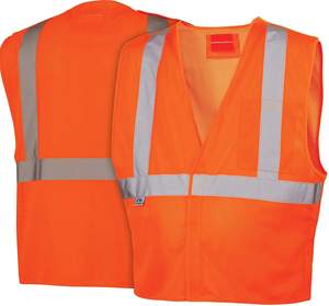 Breathable Polyester Mesh Reflective Hi Visibility Safety Work <b>Vest</b> Multi-Pocket Roadside Construction Customizable Logo <b>Utility</b> - Product Image 6
