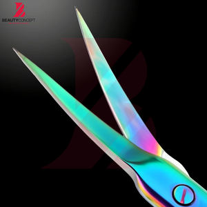 Ciseaux à cuticules personnalisables multicolores avec lame tranchante, produit le plus vendu, instrument de beauté professionnel - Product Image 4