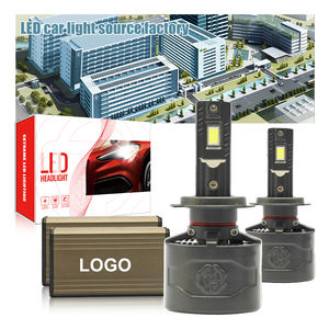 YUFING <span class=keywords><strong>DOT</strong></span> certificado 11000LM 6000K H3 H9 bombilla de faro LED 200W Kits de conversión de coche Ojos Led Para Auto <span class=keywords><strong>Super</strong></span> Bright Beam H7 H1 - Product Image 1