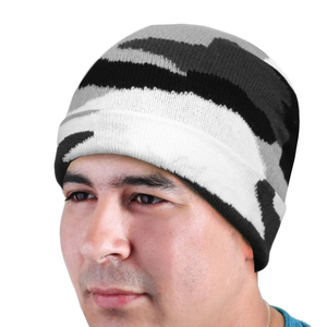 OEM Rib Knit Beanie Hat Winter Cuffed <b>Cap</b> Women <b>Men</b> Soft Warm Stretch Plain Skull <b>Cap</b> Wholesale Supplier - Product Image 4