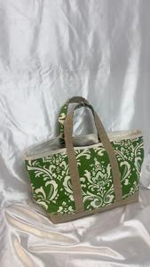 Green Print <b>Tote</b> <b>Bags</b> - Product Image 2