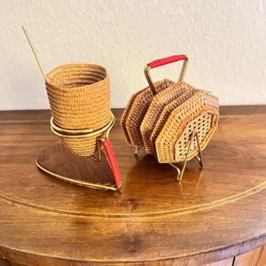 Juego de Posavasos de Ratán Premium, Perfecto para Mesa de Comedor, Tazas de Café, Barra de Cocina, Fiestas y Regalos, de la India - Product Image 4