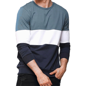 เสื้อสเวตเชิ้ตคอกลมผู้ชาย ผ้าฟลีซ พิมพ์ลายโลโก้ด้านหน้า ผสมโพลีเอสเตอร์และคอตตอน น้ำหนัก 220 กรัม สวมใส่สบาย ระบายอากาศได้ดี ทรงปกติ เหมาะสำหรับฤดูหนาว - Product Image 3