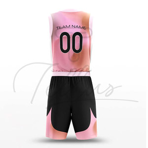 Uniforme de Baloncesto de Buena Calidad, Nuevo Diseño, 100% Poliéster, en Venta en Línea - Product Image 6
