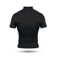 T-shirt de course à manches longues pour homme, anti-UV, écologique, respirant, en tissu mesh, anti-bactérien, séchage rapide, pour activités de plein air