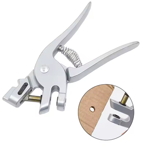 Alicates perforadores de orejas de acero inoxidable alemanes al por mayor para ganado, ovejas y cerdos, instrumentos aplicadores de etiquetas de identificación. - Product Image 3