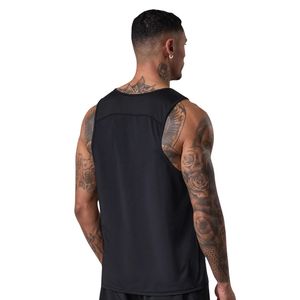 Camiseta Deportiva sin Mangas Negra para Hombre, Camiseta de Entrenamiento para Gimnasio, Ropa Deportiva, Ropa Activa, Chaleco - Product Image 2