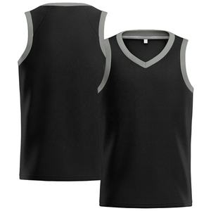 เสื้อบาสเก็ตบอลลายทางพิมพ์ซับลิเมชันชุดกีฬาธรรมดาเสื้อเจอร์ซีย์บาสเก็ตบอลโลโก้ทีมออกแบบได้ตามต้องการ - Product Image 4