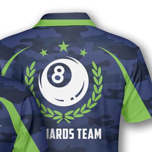 Camiseta Deportiva Personalizada de Snooker Directo de Fábrica, Ropa Deportiva Transpirable para Jugadores de Billar, Clubes, Eventos y Venta al Por Mayor - Product Image 3