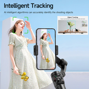 Estabilizador <span class=keywords><strong>de</strong></span> Gimbal para 3 Teléfonos TOKQI M05, Seguimiento Facial Automático, Rotación <span class=keywords><strong>de</strong></span> 360 Grados, Video Fluido, para 5.2, 3000 mAh - Product Image 3