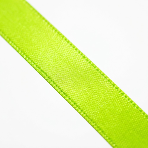 Cinta de satén de una sola cara verde neón chartreuse de 6 mm, venta al por mayor, 20 rollos x 8 metros para etiquetas de regalo, recuerdos de fiesta, manualidades florales, a granel - Product Image 3