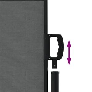 Auvent latéral rétractable anthracite 55,1x118,1 pour porte et fenêtre - Product Image 6