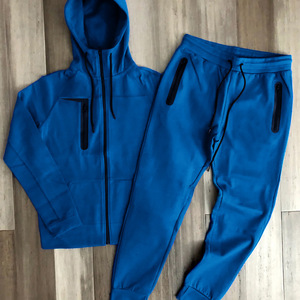 Wholesale <b>Men</b> Clothing Best Quality tracksuit OEM Gym Hoodie Custom Printing Sports Plus Size <b>Men's</b> Gym Hoodies Sets - Product Image 6