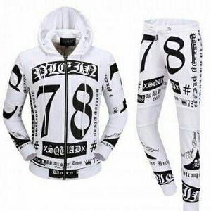 ชุดเสื้อฮู้ดดี้และกางเกงสีดำพร้อมลายพิมพ์โลโก้และแถบข้างสำหรับผู้ใหญ่ ชุดสำหรับเล่นอีสปอร์ตแบบยูนิเซ็กส์ - Product Image 2