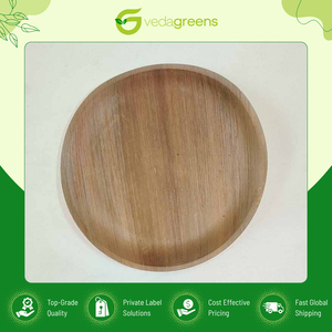 Última Llegada al Mercado, Platos Redondos Desechables de Palma de Areca de la Más Alta Calidad y Más Vendidos, Ideales para Servir Comidas - Product Image 2
