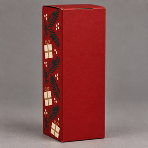 Boîte cadeau en papier de Noël, boîte d'emballage en carton ondulé imprimée Casse-Noisette pour la vente au détail et les cadeaux de fête - Product Image 2