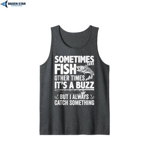 Camisetas de Tirantes de Algodón Tejidas a Medida para Hombre, Sin Mangas, para Gimnasio, Marca Privada, Ropa Deportiva de Verano, Transpirable y de Secado Rápido - Product Image 3