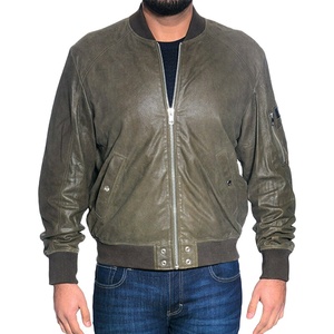 Nouvelle tendance de vêtements en cuir pour hommes veste en cuir recadrée à effet cuir à la mode veste de mode de style nouveau - Product Image 1