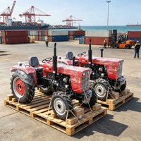 35PK 40PK Smalle 4WD Minitractor 50PK voor koffie- en tropische fruitplantages Colombia Ecuador
