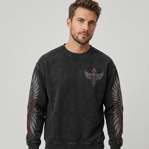 Sudadera Personalizada Transpirable para Motociclistas con Bolsillos Extraíbles para Armaduras, Manga Larga, Felpa de Polialgodón / Felpa Francesa - Product Image 3