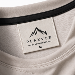 Étiquettes tissées personnalisées en damassé avec logo pour les marques de vêtements, les t-shirts, les robes et les vêtements streetwear - Product Image 1
