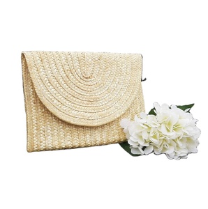 Womens Wallet <b>Boho</b> Clutch Hand-woven <b>Bag</b> Straw <b>Bag</b> Crochet Macrame Beach <b>Bags</b> Direct From Indian Supplier - Product Image 1