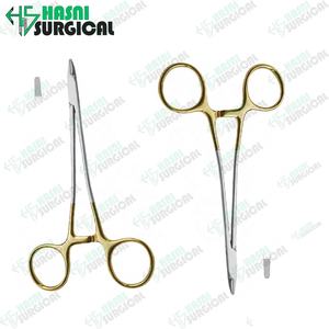 Half Gold Crile Wood Froceps 150mm Agujas rectas Fórceps Ventas calientes CE ISO Aprobado Parte superior de nuestras producciones - Product Image 3