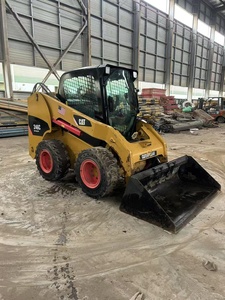 Le chat populaire 246C de Caterpillar a utilisé le mini chargeur de roue Le chat original 246c de polyvalence forte a utilisé le chargeur <span class=keywords><strong>diesel</strong></span> avec le moteur puissant - Product Image 2