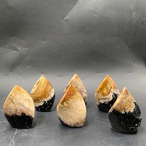 Sculpture décorative en racine de palmier naturelle de qualité supérieure, polie, sculptée à la flamme, origine Indonésie, 7,5 cm, Art & Objets de collection - Product Image 3