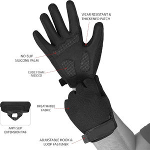 Gants de musculation personnalisés pour l'entraînement sportif, la remise en forme, la musculation, pour hommes et femmes, protection des mains, des poignets et des paumes, gants de cyclisme, d'exercice et de musculation - Product Image 4