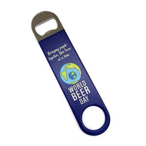 Abridor de botellas sublimable con impresión de logotipo personalizado, recuerdo de festival de cerveza con bandera de país, regalo para bar. - Product Image 2