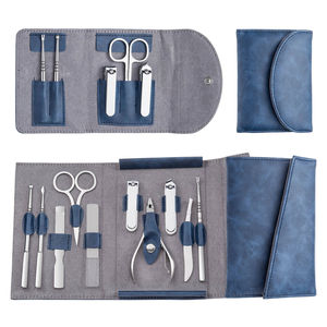 Kit de Herramientas de Manicura y Pedicura de Acero Inoxidable, Set de Manicura y Pedicura Portátil para Viaje - Product Image 1