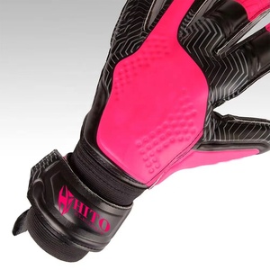Gants de gardien de but personnalisés, best-seller, avec impression en silicone au dos et contact en latex sur le devant, sangle attachée - Product Image 5